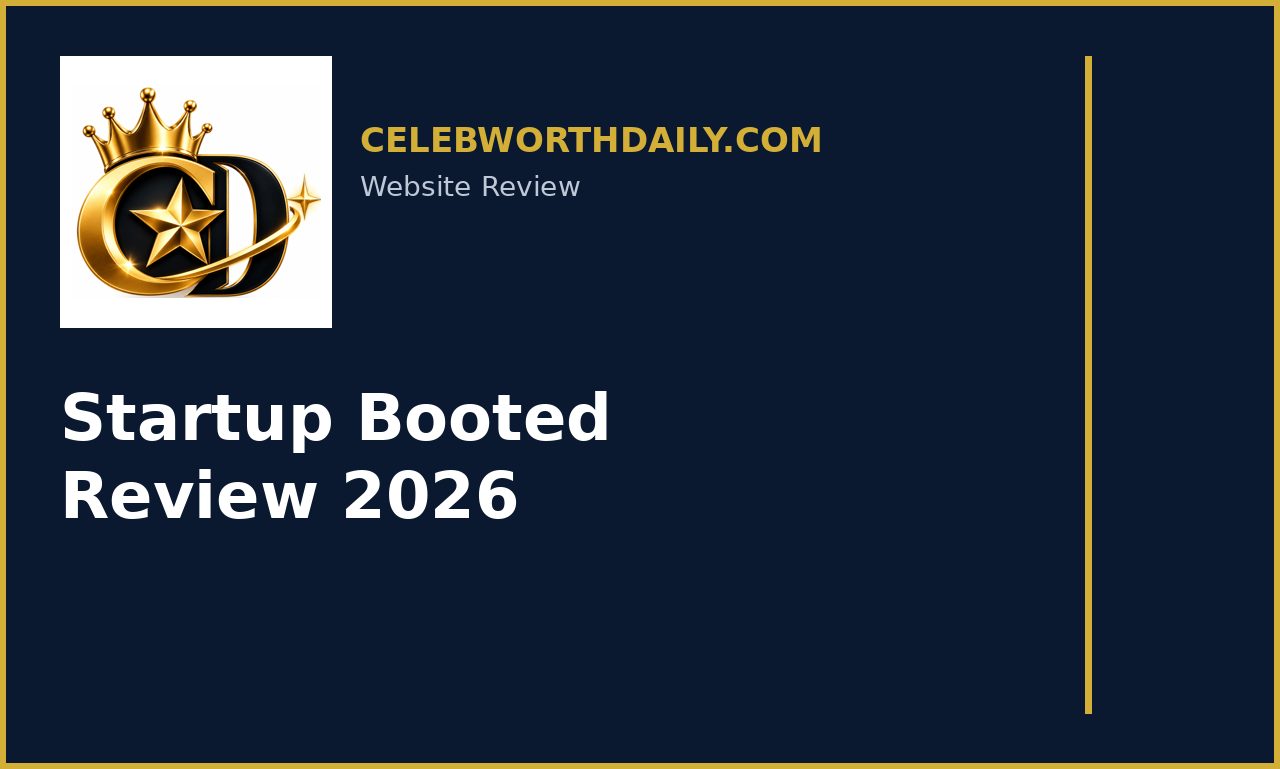 startup booted