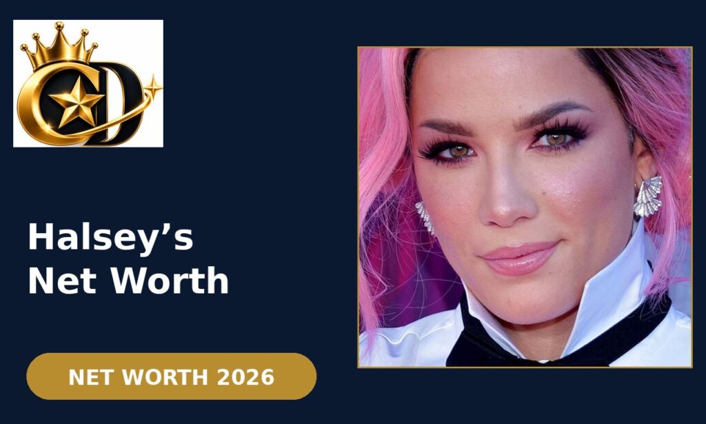 halsey's net worth